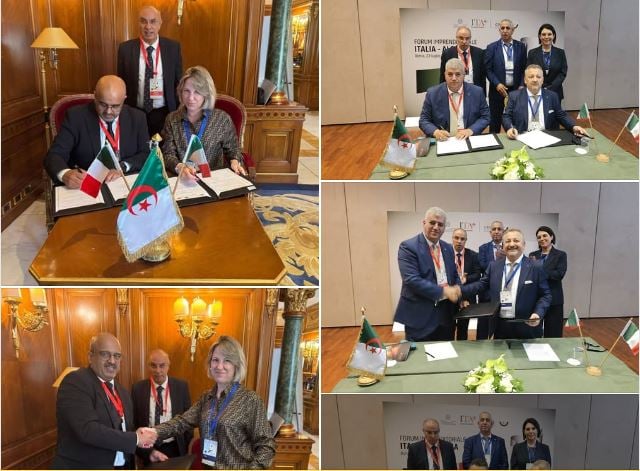 الدورة الخامسة للقمة الجزائرية-الإيطالية: توقيع 4 اتفاقيات استراتيجية في مجالات صناعية متنوعة