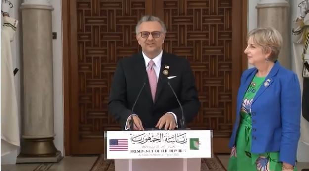 تعزيز الشراكة بين الجزائر والولايات المتحدة محور لقاء الرئيس تبون وبولوس