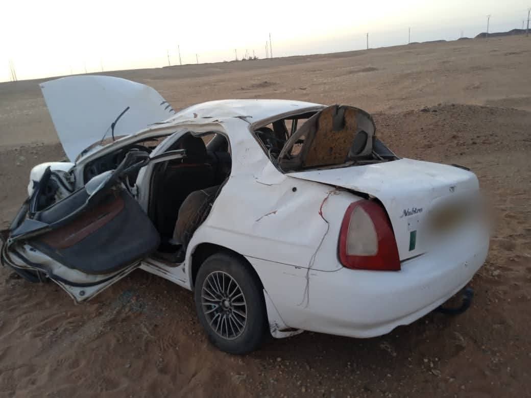 أدرار.. 4 جرحى في انحراف وانقلاب سيارة باوف