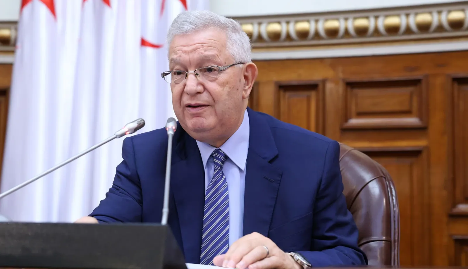 ناصري: مجلس الأمة صادق على 15 نصا قانونيا خلال هذه العهدة البرلمانية