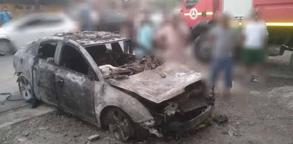 المدية.. قتيلان وجريح في حريق سيارة داخل محل تجاري بتابلاط