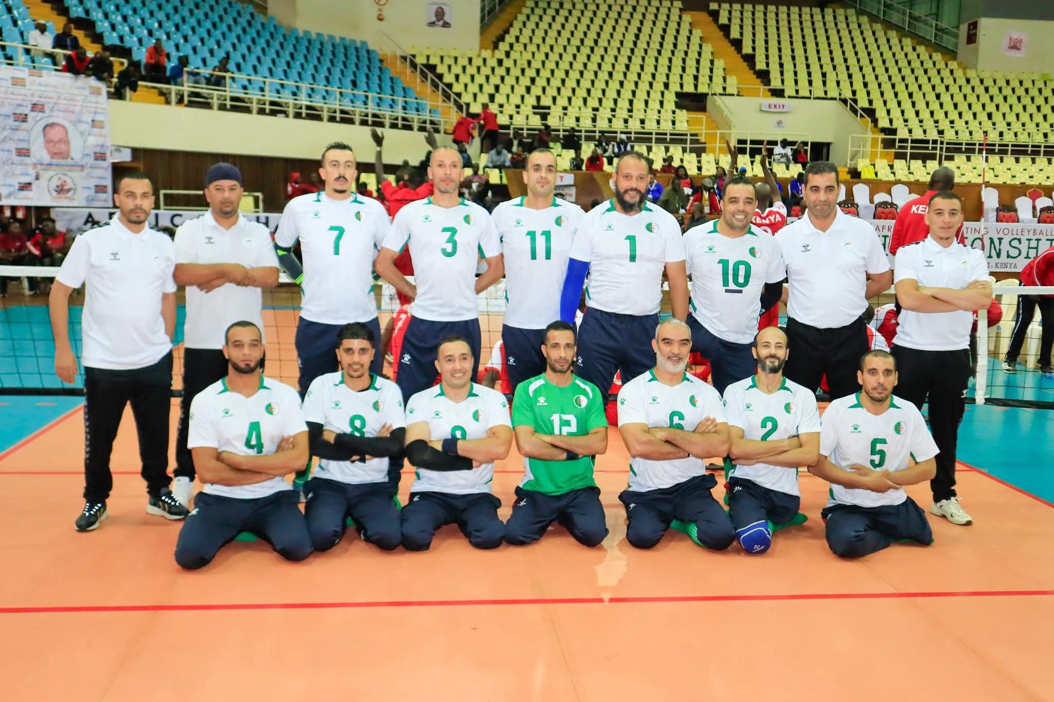 بالصور.. المنتخب الوطني لكرة الطائرة جلوس يحرز برونزية البطولة الإفريقية