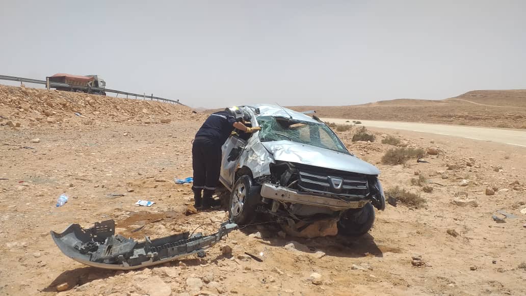 غرداية: 3 جرحى إثر حادث مرور ببريان