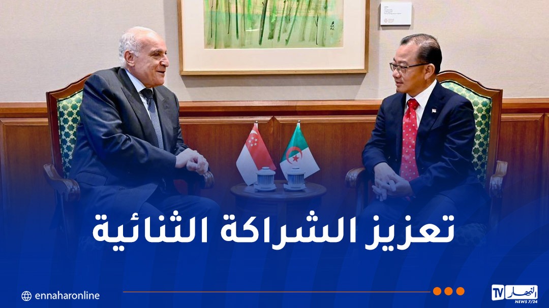 رئيس البرلمان السنغافوري يستقبل أحمد عطاف