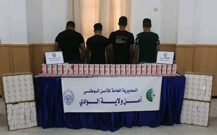 الوادي: ضبط أزيد من 52 ألف قرص “بريغابالين”