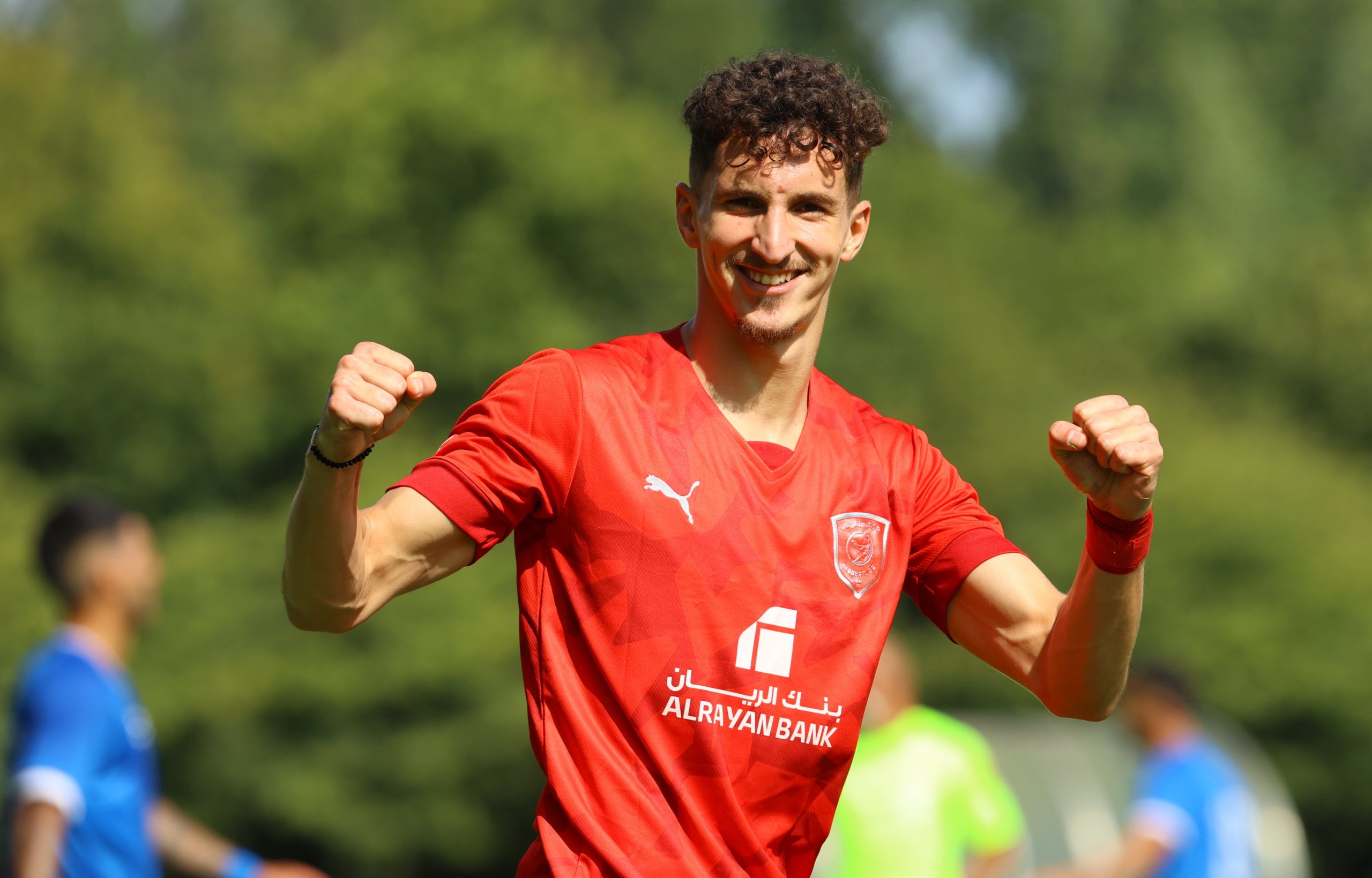 الفيديو.. بولبينة يبصم على أول أهدافه مع الدحيل في وديتهم أمام كيفيسيا