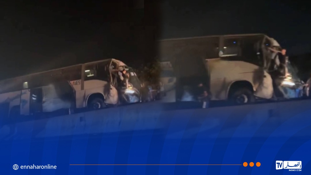 قسنطينة.. 19 جريحا في اصطدام بين حافلتين بـ زواغي