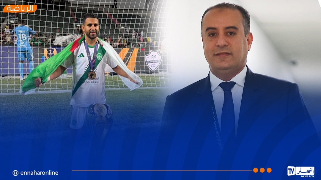 رئيس “الفاف” وليد صادي يهنئ رياض محرز