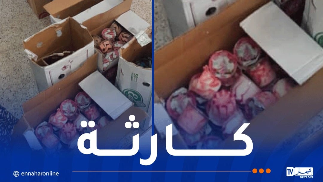 درك تيارت يكتشف غرفة تبريد تستعمل لتخزين المثلجات الفاسدة وإعادة تسويقها
