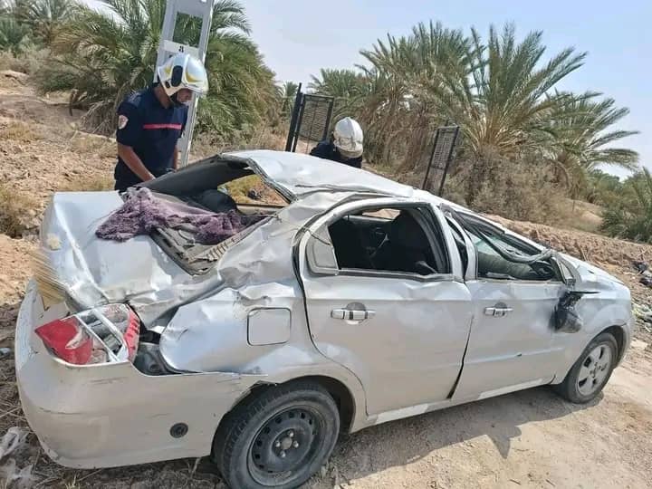 المغير: 4 جرحى في انحراف مركبة في أم الطيور