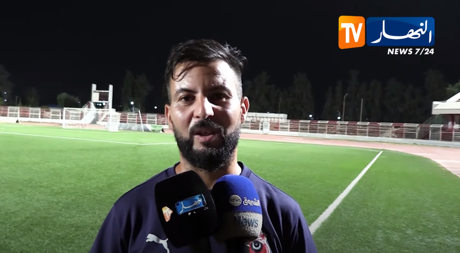 بلعيد: “تحضيراتنا لمواجهة خنشلة تجري بصفة عادية والكل واعٍ بالمسؤولية”