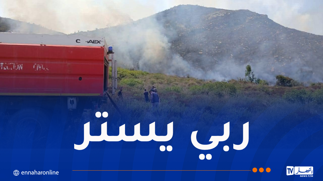 إندلاع 3 حرائق في تيزي وزو