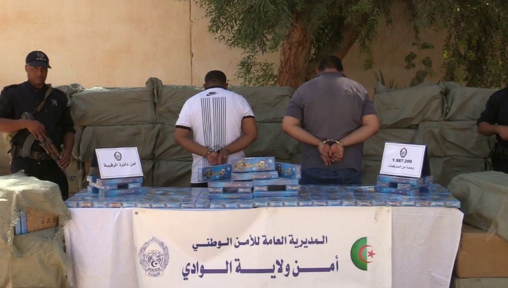 الوادي: ضبط قرابة 2 مليون وحدة من المفرقعات