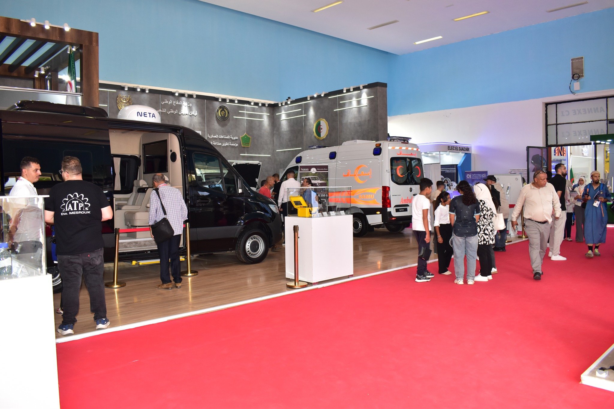بالصور.. وزارة الدفاع تشارك في فعاليات الطبعة الرابعة لمعرض التجارة البينية الإفريقية “IATF 2025”