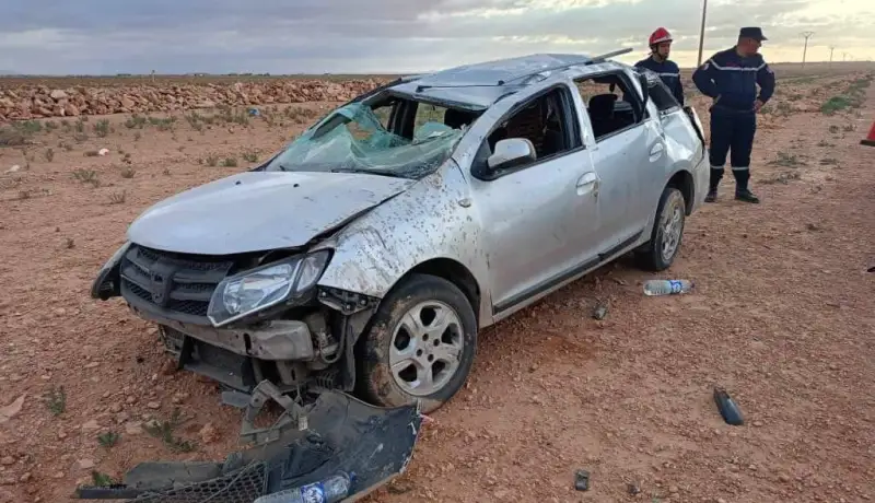 سيدي بلعباس.. وفاة شيخ في انحراف سيارة بسيدي شعيب