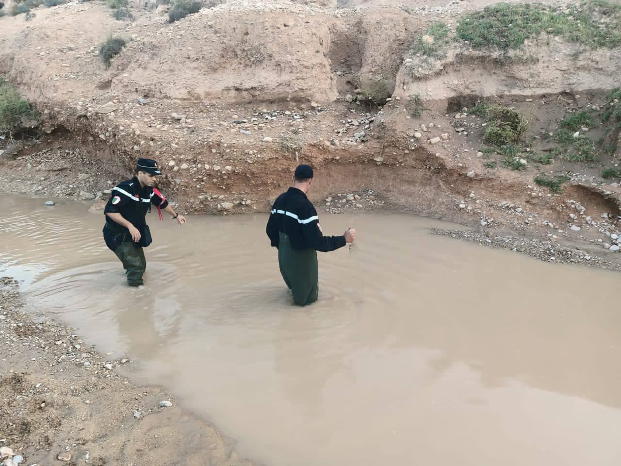 الجلفة .. البحث عن طفل جرفته سيول واد بدار الشيوخ
