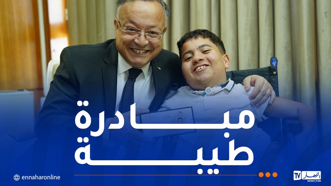 بالصور .. بداري يستقبل طالب من ذوي الهمم