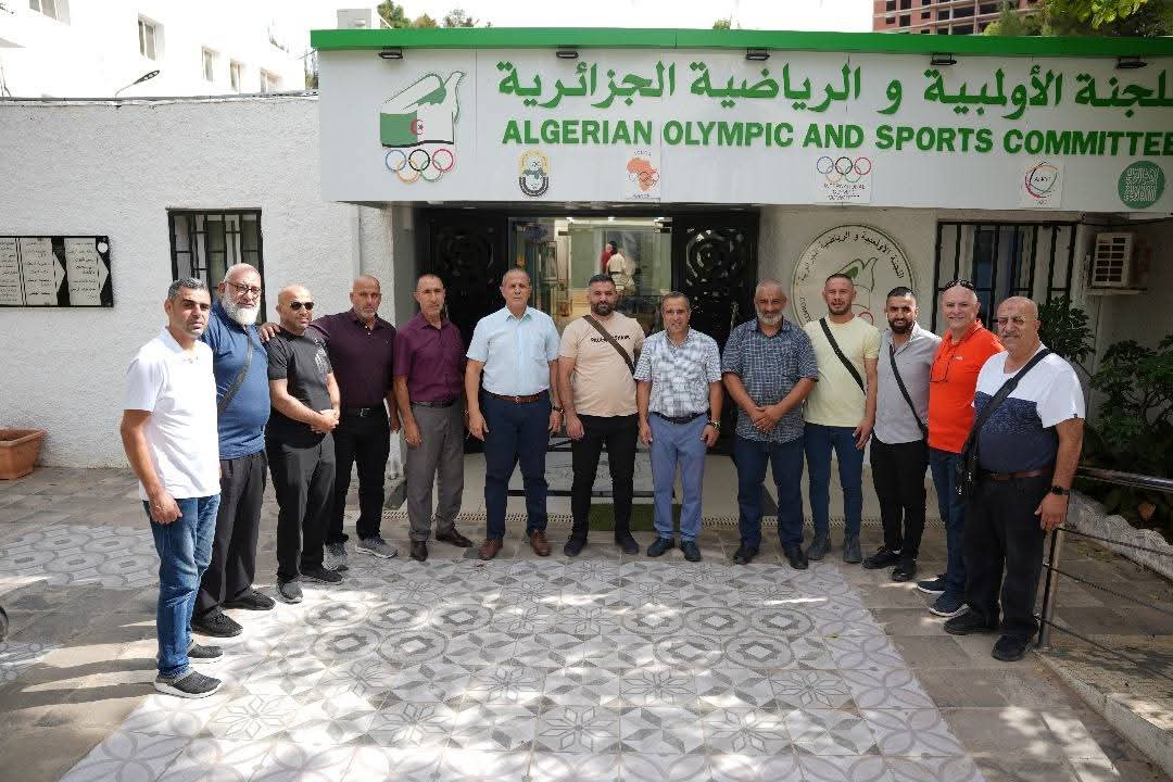 حماد يستقبل رئيس الاتحادية الفلسطينية للأيكيدو