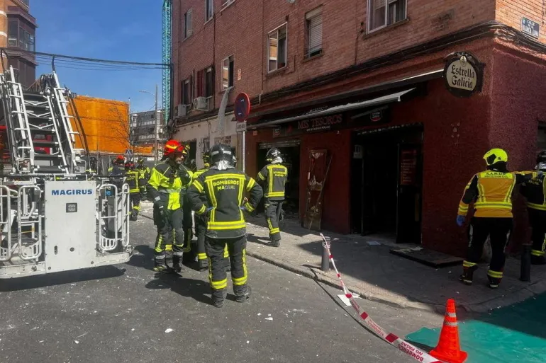 إسبانيا.. إصابة 21 شخصا في انفجار مقهى بمدريد