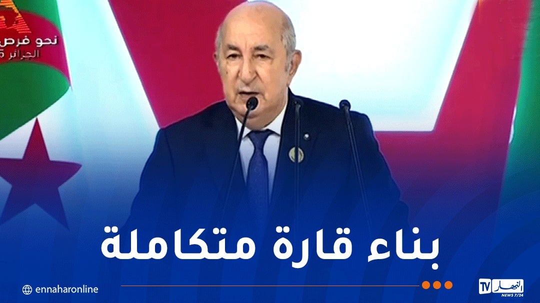 الرئيس تبون: الطريق لا يزال طويلا لتصحيح المضالم التاريخية في حق إفريقيا