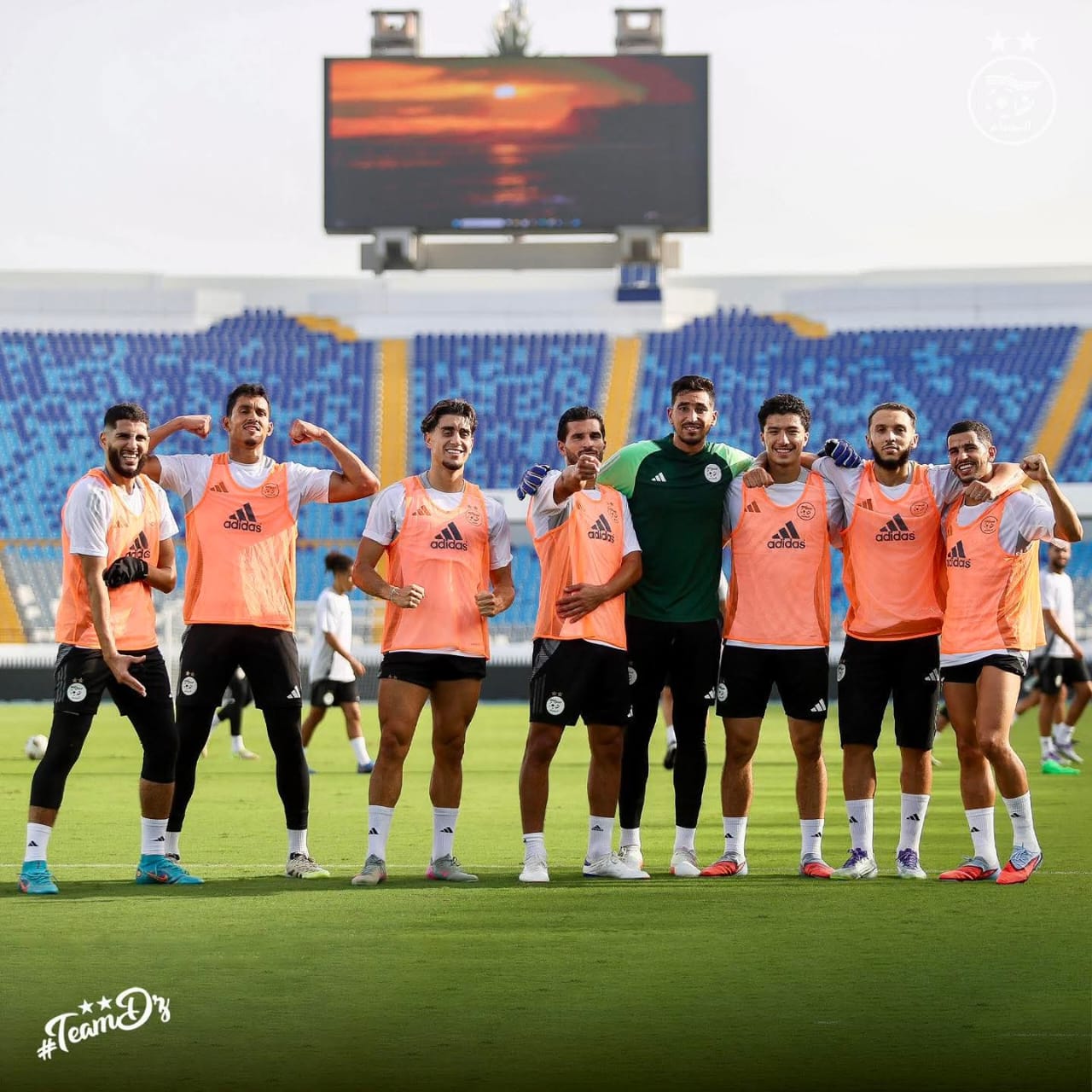 الخضر يضعون اللمسات الأخيرة قبل موقعة غينيا