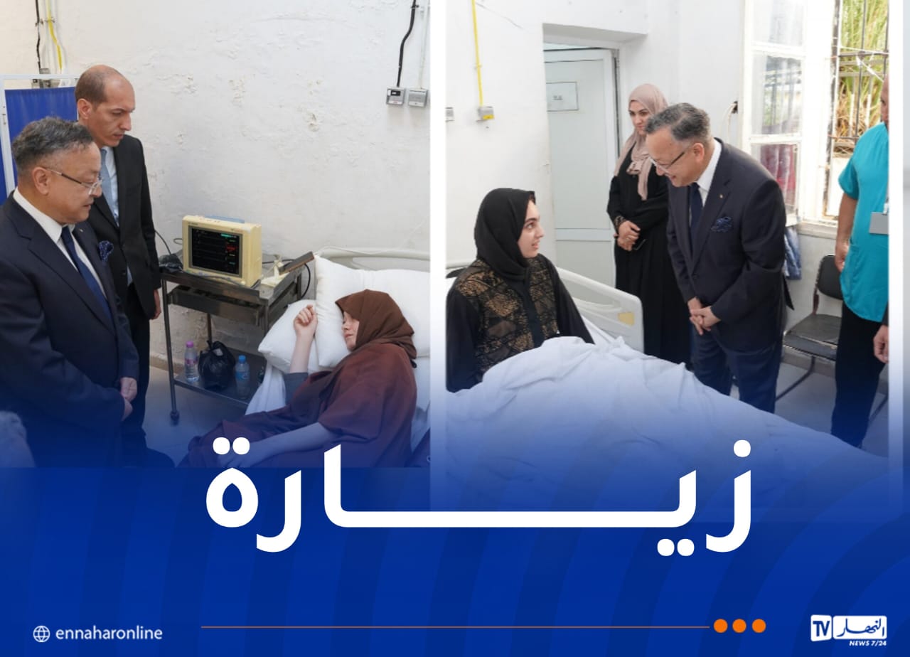 عقب انحراف حافلة.. بداري يطمئن على صحة الطلبة بمستشفى الثنية   