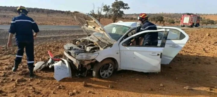 الجلفة.. 6 جرحى في انحراف وانقلاب سيارة بالبيرين