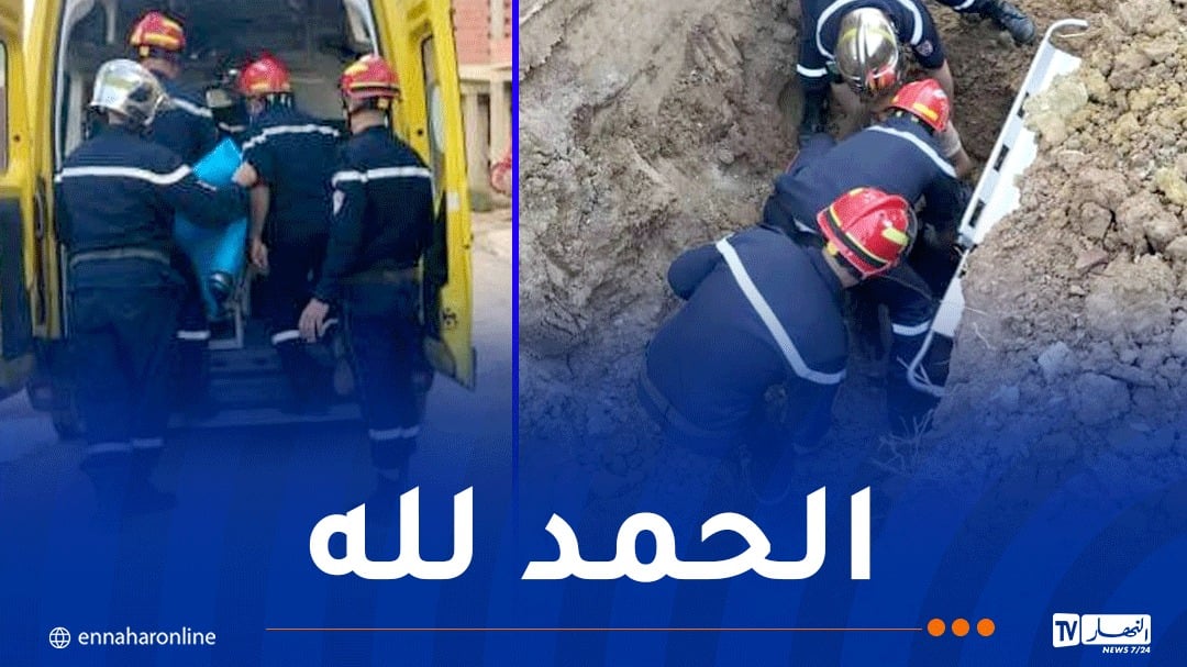 سكيكدة: إنقاذ شخص من تحت الأتربة