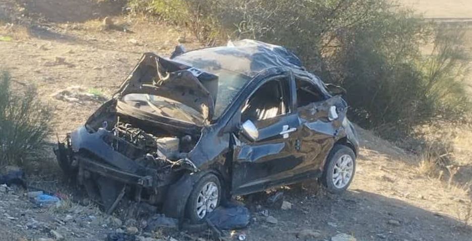 البويرة.. 4 جرحى في انحراف وانقلاب سيارة