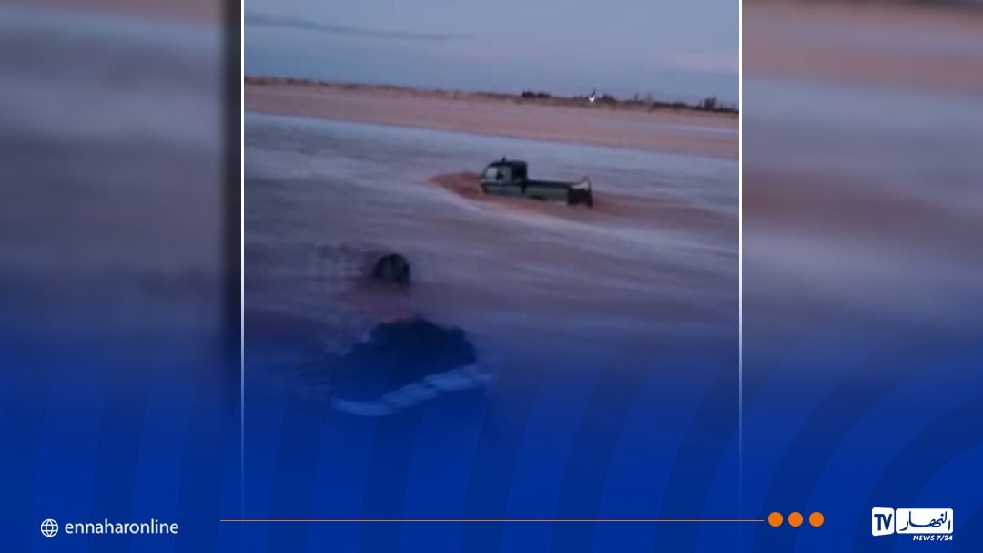الجلفة .. إنقاذ شخصين علقا داخل سيارة جرفها واد مسعد