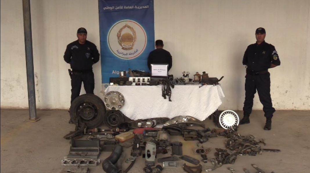 عنابة.. استرجاع قطع غيار السيارات مسروقة بالبوني