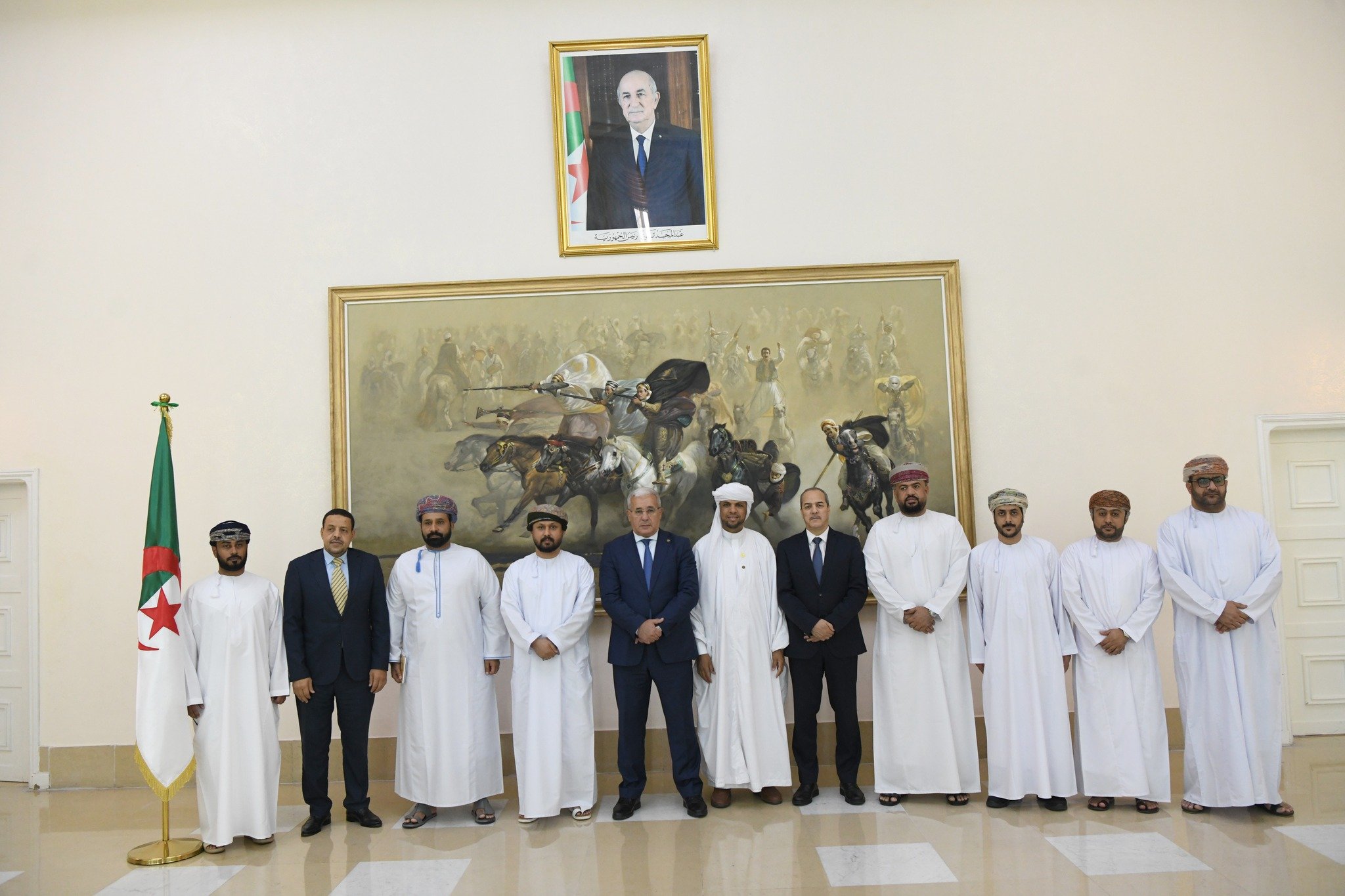 تعزيز جسور التواصل بين البرلمان الجزائري ومجلس الشورى العماني
