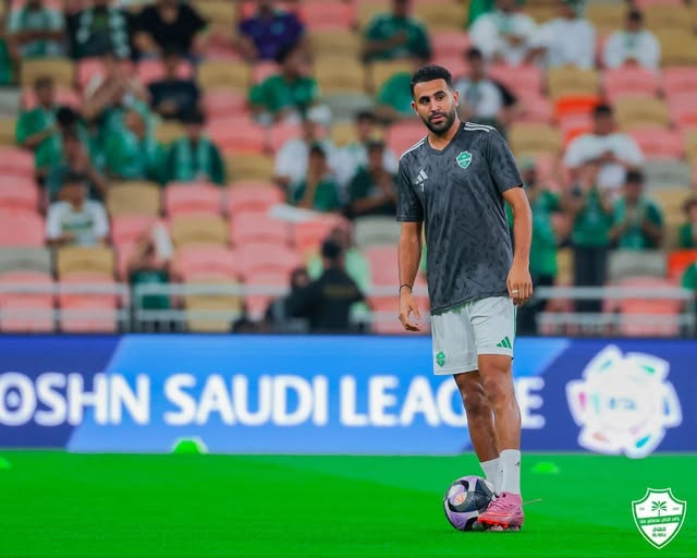 محرز يكتفي بالتعادل رفقة الأهلي أمام الشباب في الدوري السعودي