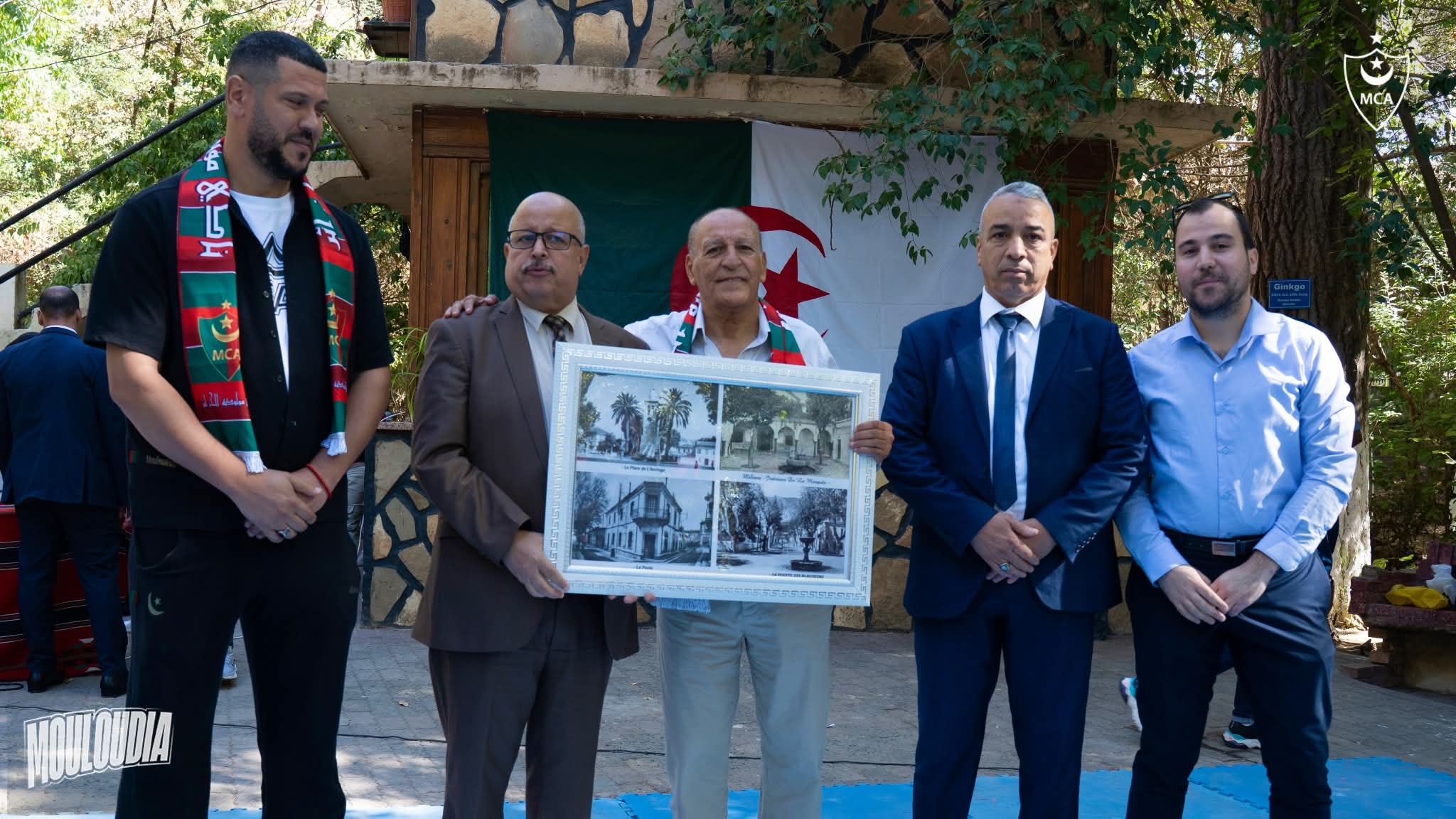بالصور.. مولودية الجزائر تشارك في احياء الذكرى الـ68 لاستشهاد علي لابوانت