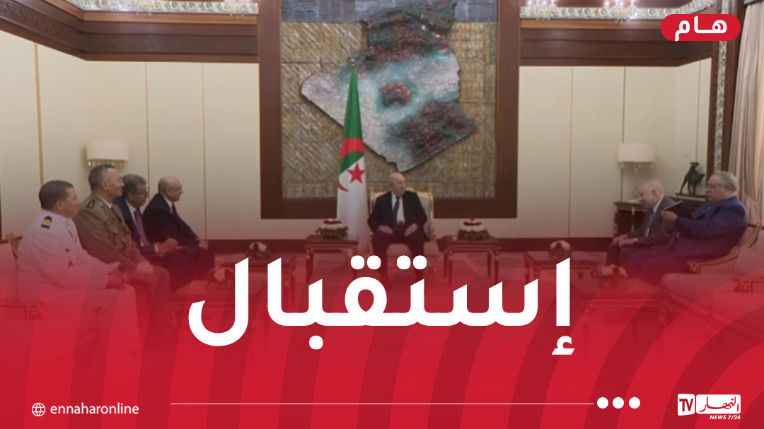 رئيس الجمهورية يستقبل وزير الدفاع التونسي