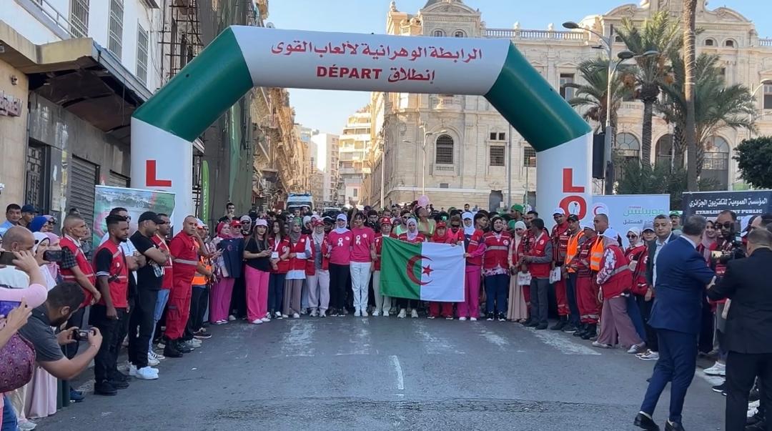  حملاوي تشرف من وهران على الماراتون الوردي