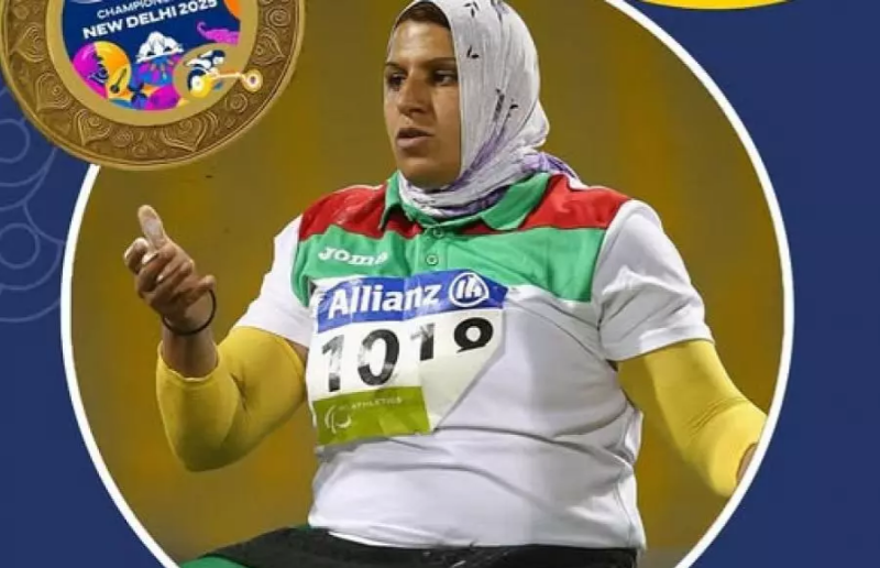صفية جلال تسجل رقم قياسي عالمي جديد في مونديال ذوي الهمم