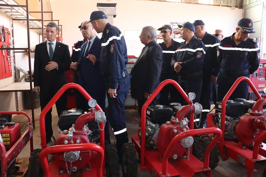 المدير العام للحماية المدنية في زيارة إلى ولايتي بني عباس وبشار