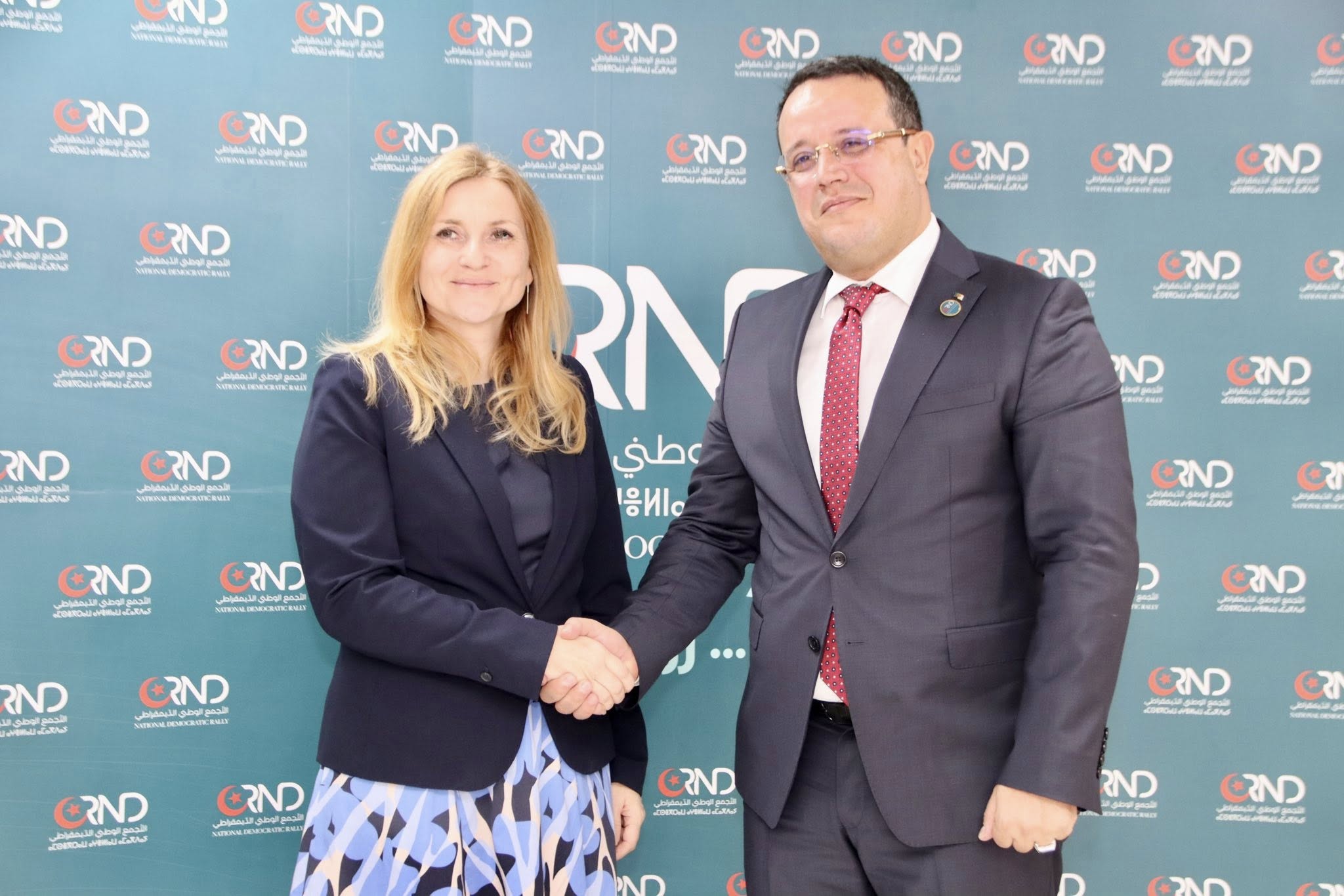 بودن يستقبل سفيرة سلوفينيا كرامبورغر منداك