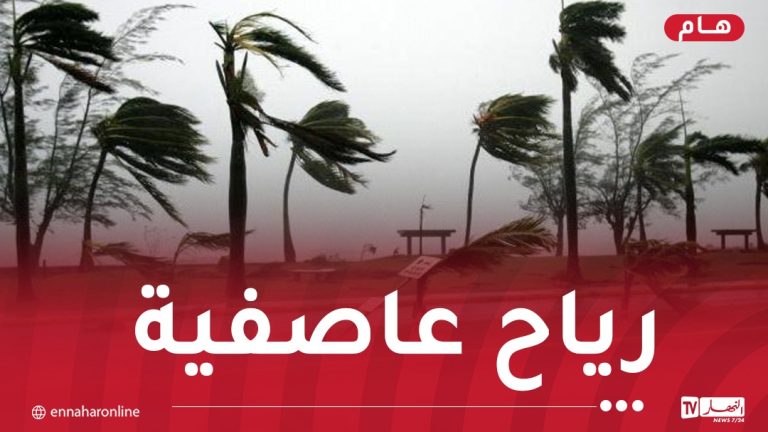 حذار.. رياح جد قوية تتعدى الـ110 كلم/سا تضرب هذه الولايات – النهار أونلاين