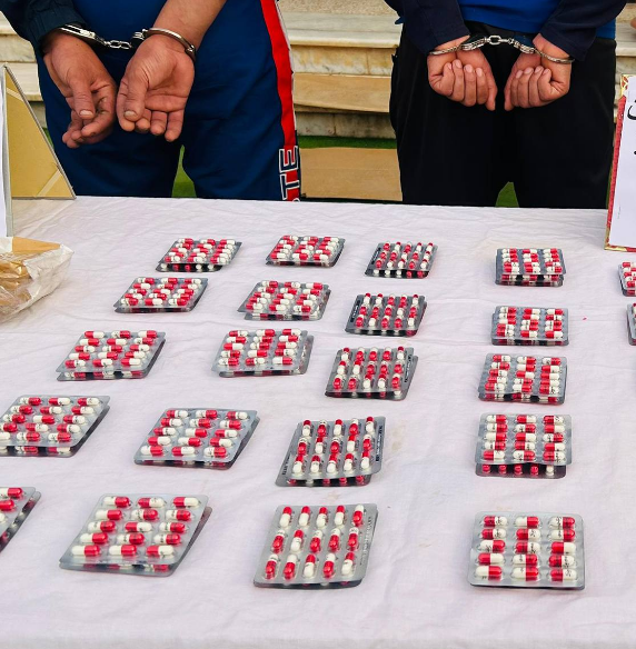 جمارك قسنطينة تحجز أكثر من 100 ألف قرص مهلوس