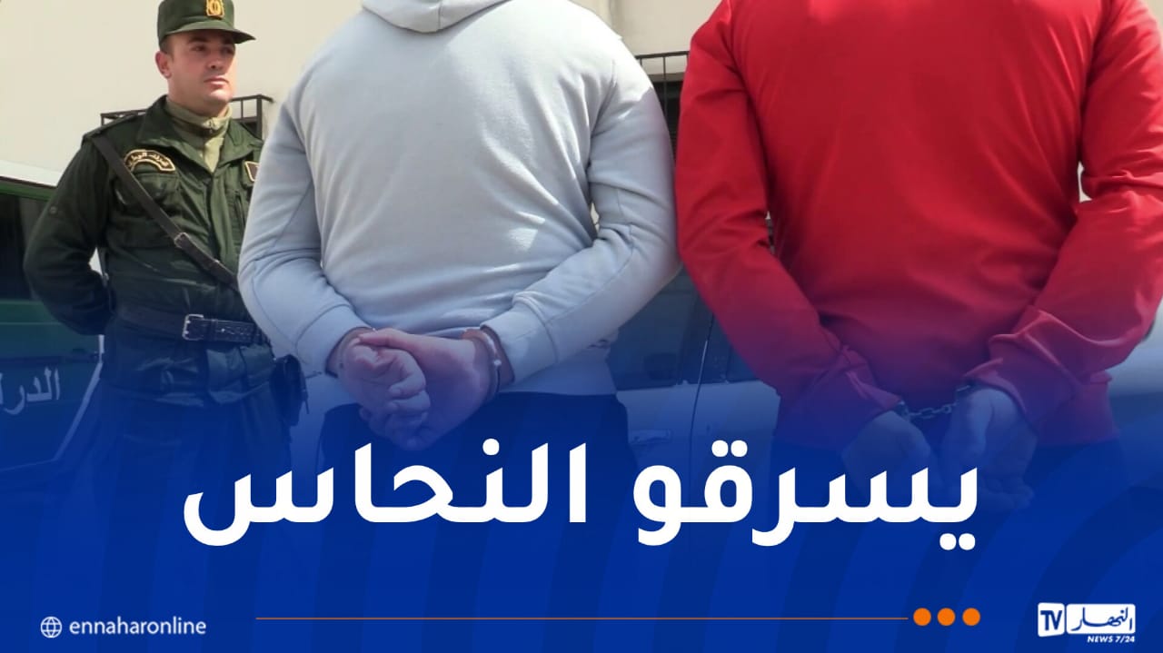 عنابة: وضع حد لنشاط جماعة إجرامية سرقت كوابل وتسببت في تخريب شبكة الإتصالات