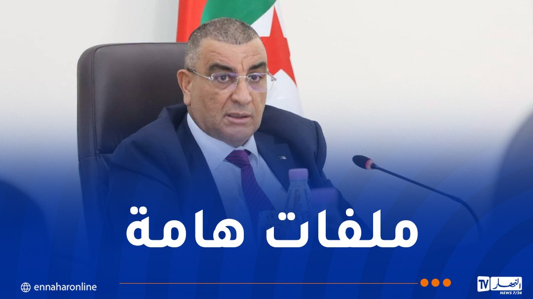 خط السكك الحديدية الجزائر-تمنراست وملفات أخرى على طاولة اجتماع هام لجلاوي