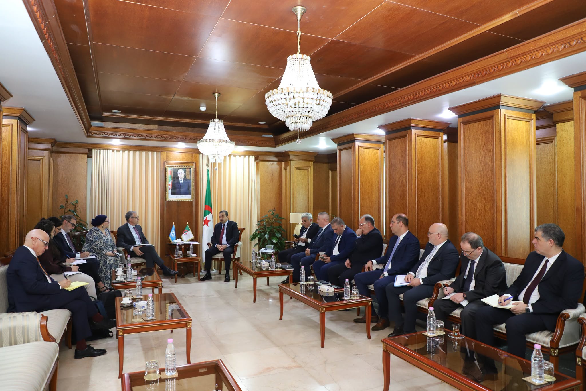 وزير المحروقات يستقبل وفدا من صندوق النقد الدولي