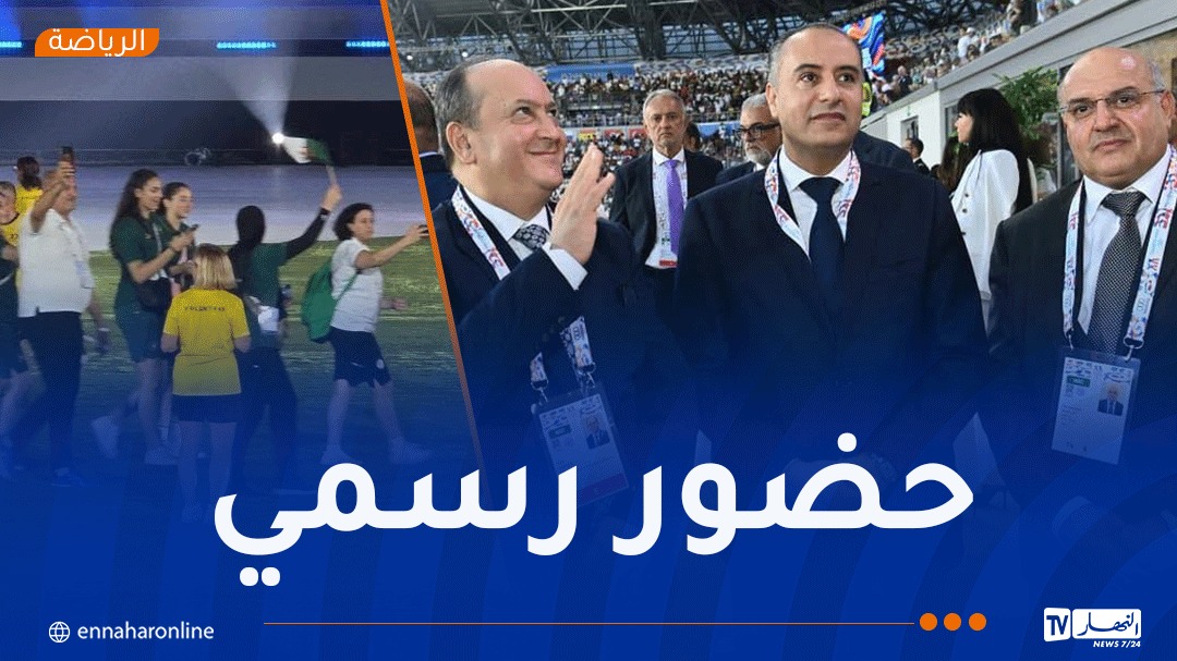 بالصور.. الوزير الأول حاضرا في افتتاح ألعاب البحر الأبيض المتوسط بتارانتو