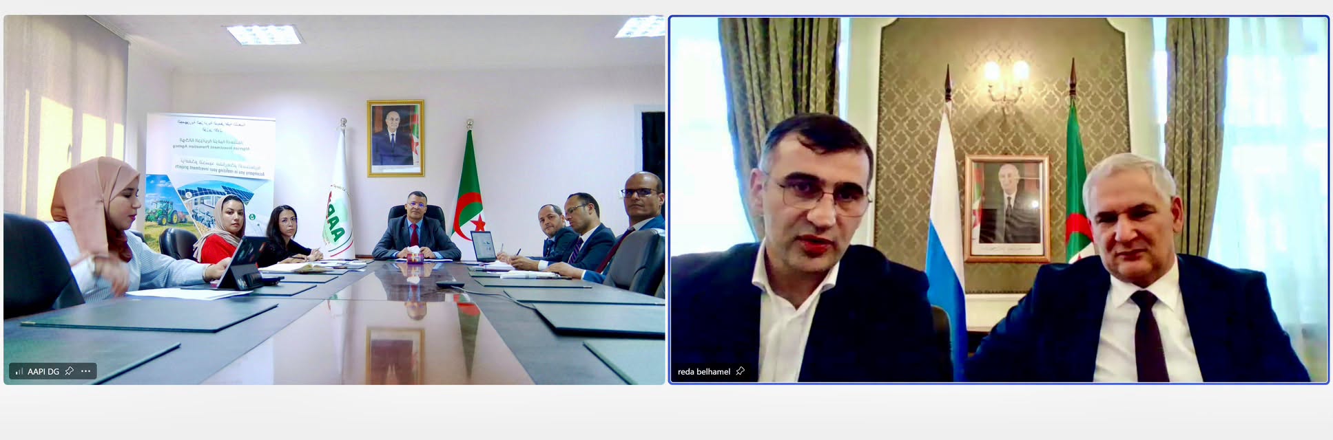 الجزائر وروسيا تبحثان تعزيز الاستثمارات والشراكات الاقتصادية
