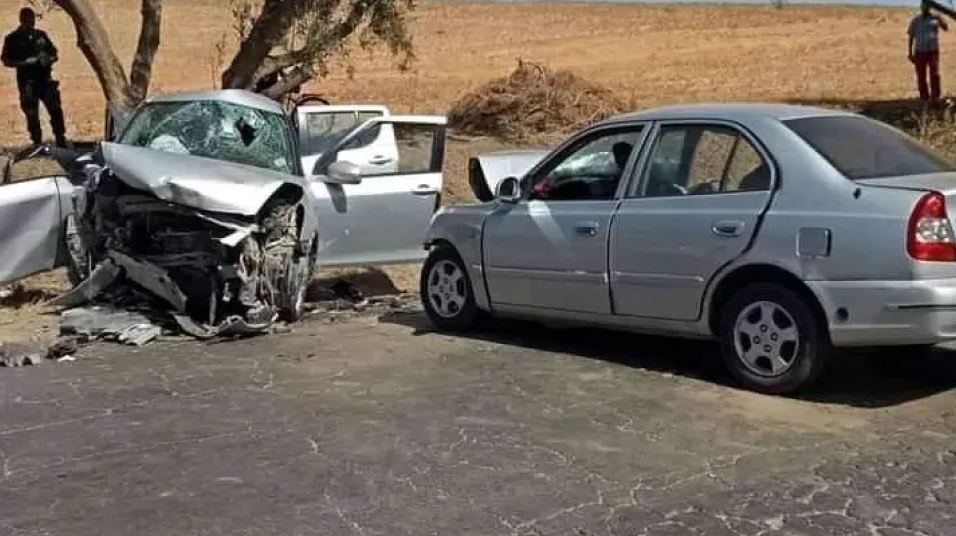 ميلة.. 7 جرحى في اصطدام بين سيارتين بفرجيوة