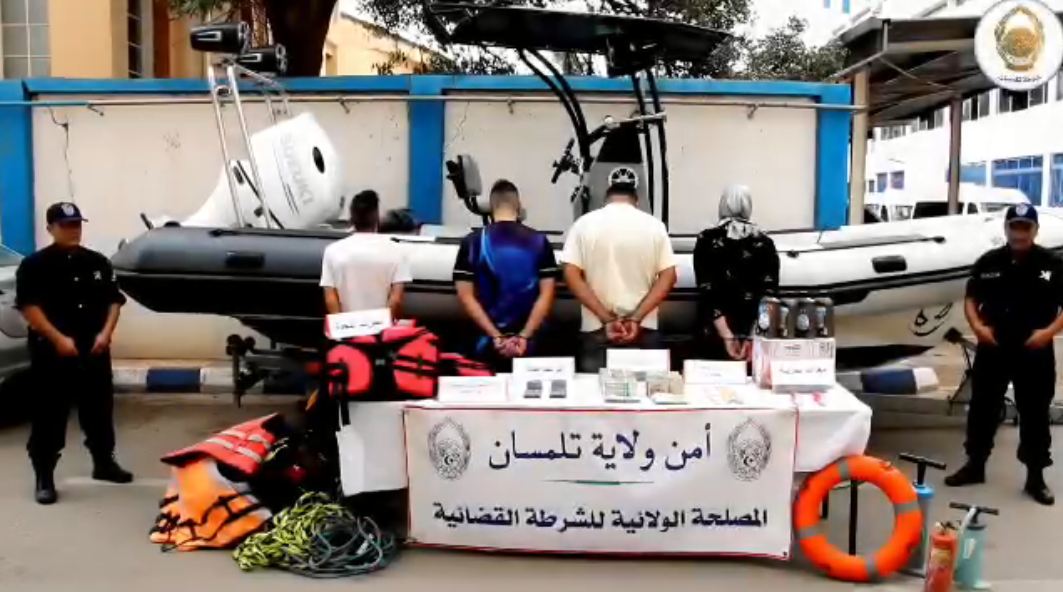 تلمسان.. تفكيك شبكة لتهريب المهاجرين عبر البحر