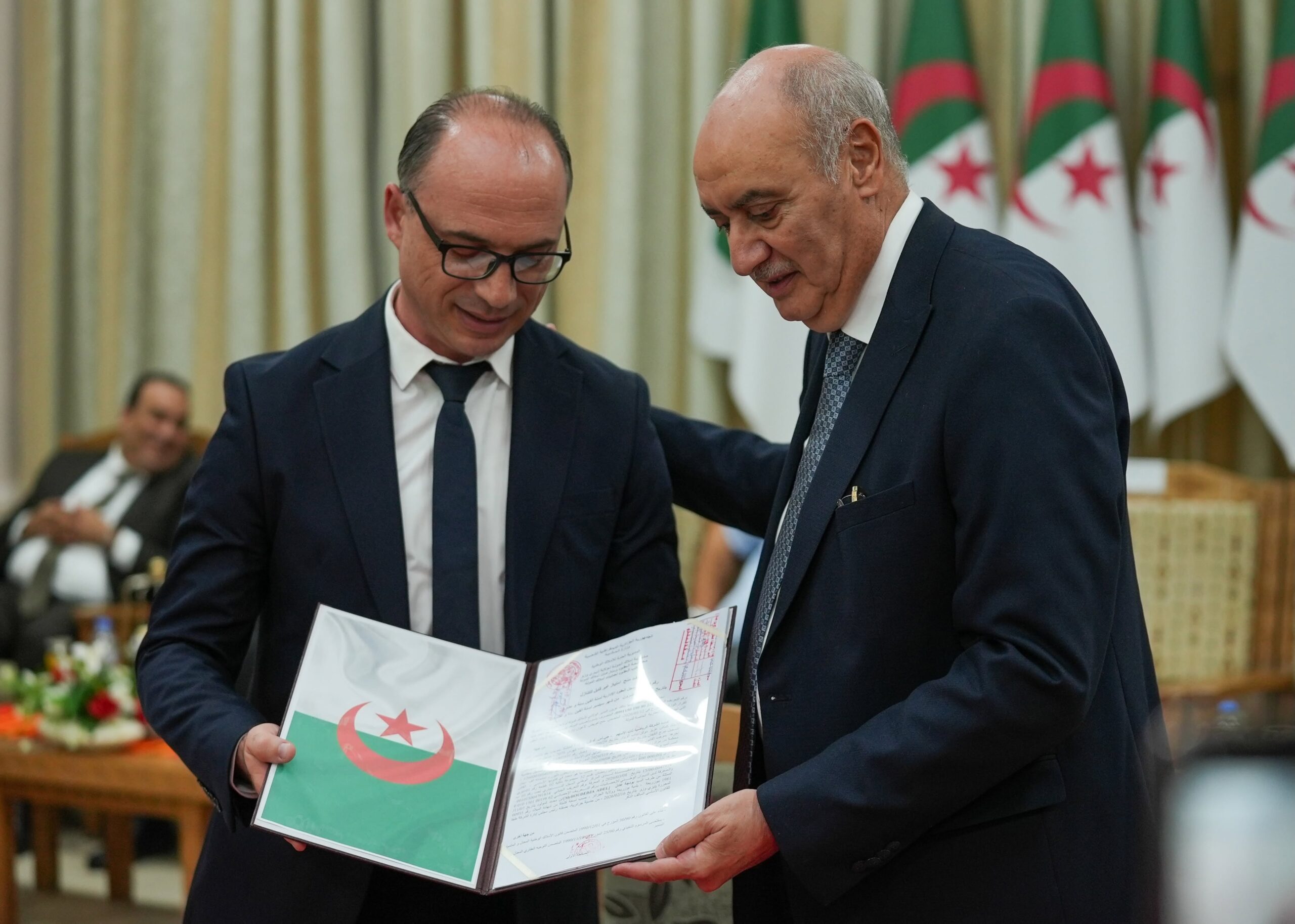 بالصور.. مراسيم إنجاز مركز التكوين شبيبة القبائل