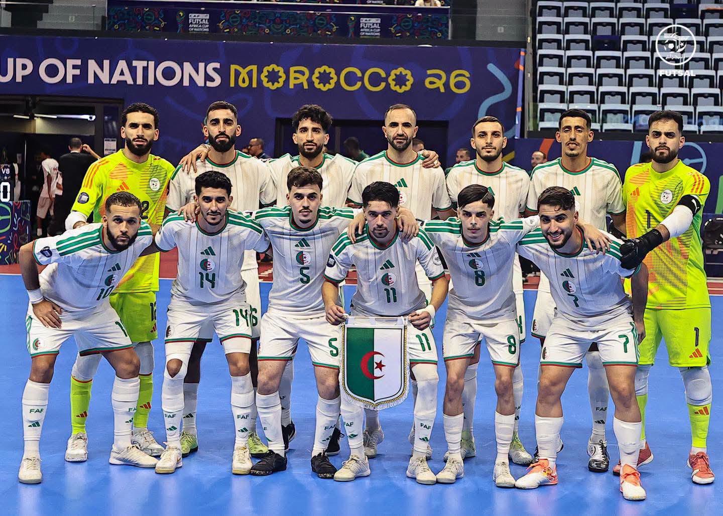 المنتخب الوطني لـ “الفوتسال” يودّع كأس إفريقيا من الدور نصف النهائي